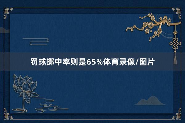 罚球掷中率则是65%体育录像/图片