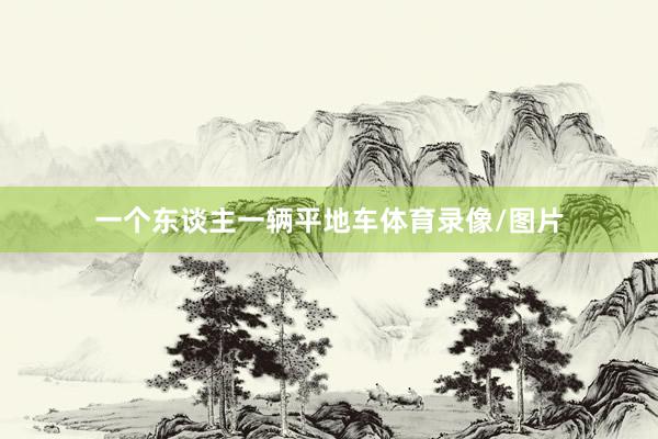 一个东谈主一辆平地车体育录像/图片