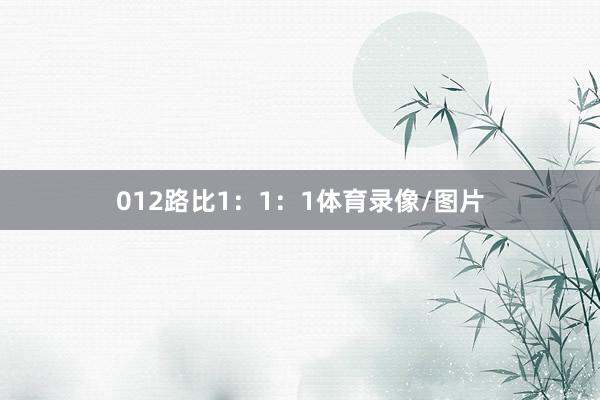 012路比1：1：1体育录像/图片