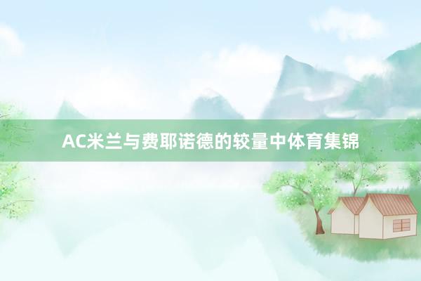 AC米兰与费耶诺德的较量中体育集锦