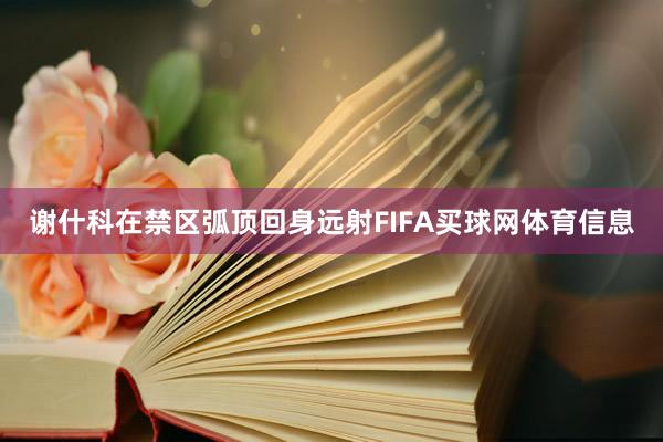 谢什科在禁区弧顶回身远射FIFA买球网体育信息