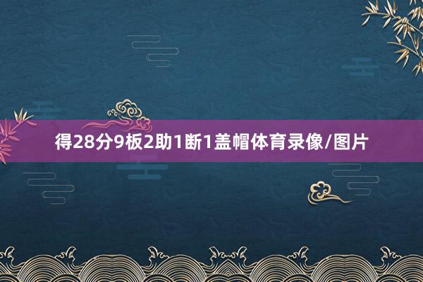 得28分9板2助1断1盖帽体育录像/图片