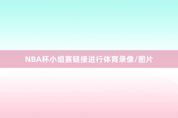 NBA杯小组赛链接进行体育录像/图片